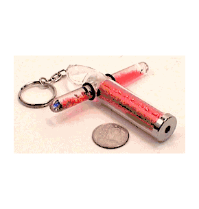 Childrens Toys, Kids Toys, Red Liquid Motion 4 " Small Key Chain