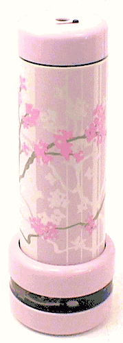 Color Spirit Kaleidoscope, in Cherry Blossom Theme, Oil Filled.