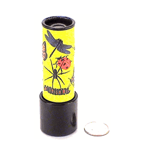 Educational Toys, Small Jazzy "Insects" Theme Kaleidoscope By Kaleido Co.