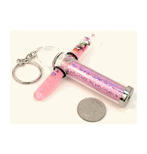 Kaleidoscope Keychain, "Pink 8016 K" .