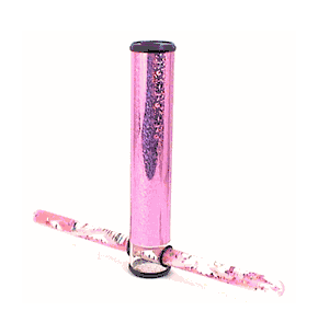 Kaleidoscope  "Liquid Motion in Pink", with 1 Spiral Wand.