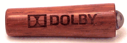 Promotional Laser Engraved Wooden 3 Inch long Teleidoscope in Padauk Wood By N & J Enterprises