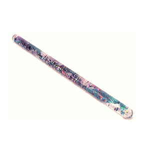 Spiral Mystical Wands Purple and Teal.