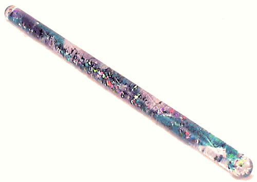 Spiral Mystical Wands Purple and Teal.