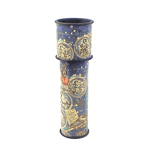 Toy Kaleidoscope "Old World Astrology in Blue" By Toysmith.