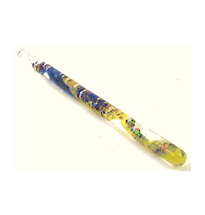 Wands Jumbo Spiral "Blue & Yellow"12 Inches long by 3/4 Inches in Diameter