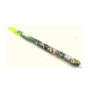 Wands Jumbo Spiral "Green & Yellow"12 Inches long by 3/4 Inches in Diameter