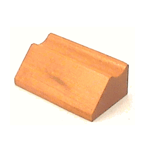 Wooden Base for Kaleidoscopes, "Small Slant Front Base in Cherry"