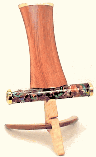 Wooden Kaleidoscope, Time Fly in All Maple by Henry Bergeson