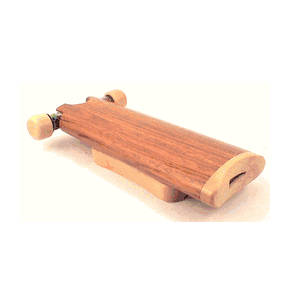 Wooden Kaleidoscopes, " Sparkler In Bubinga with Maple Accents" By Artist Henry Bergeson.