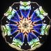 Cobalt Blue Mystic Rapture Kaleidoscope By Steve and Peggy Kittelson