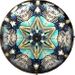 Color Spirit Kaleidoscope, in Snowflake Theme with oil cell.