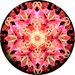 Color Spirit Kaleidoscope Pink with Oil Filled Cell.